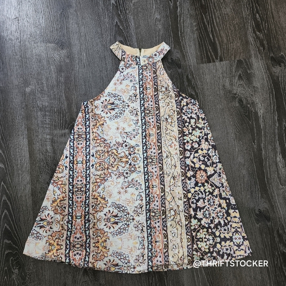 Judith March Floral Multicolor Sleeveless Dress - Picture 3 of 8